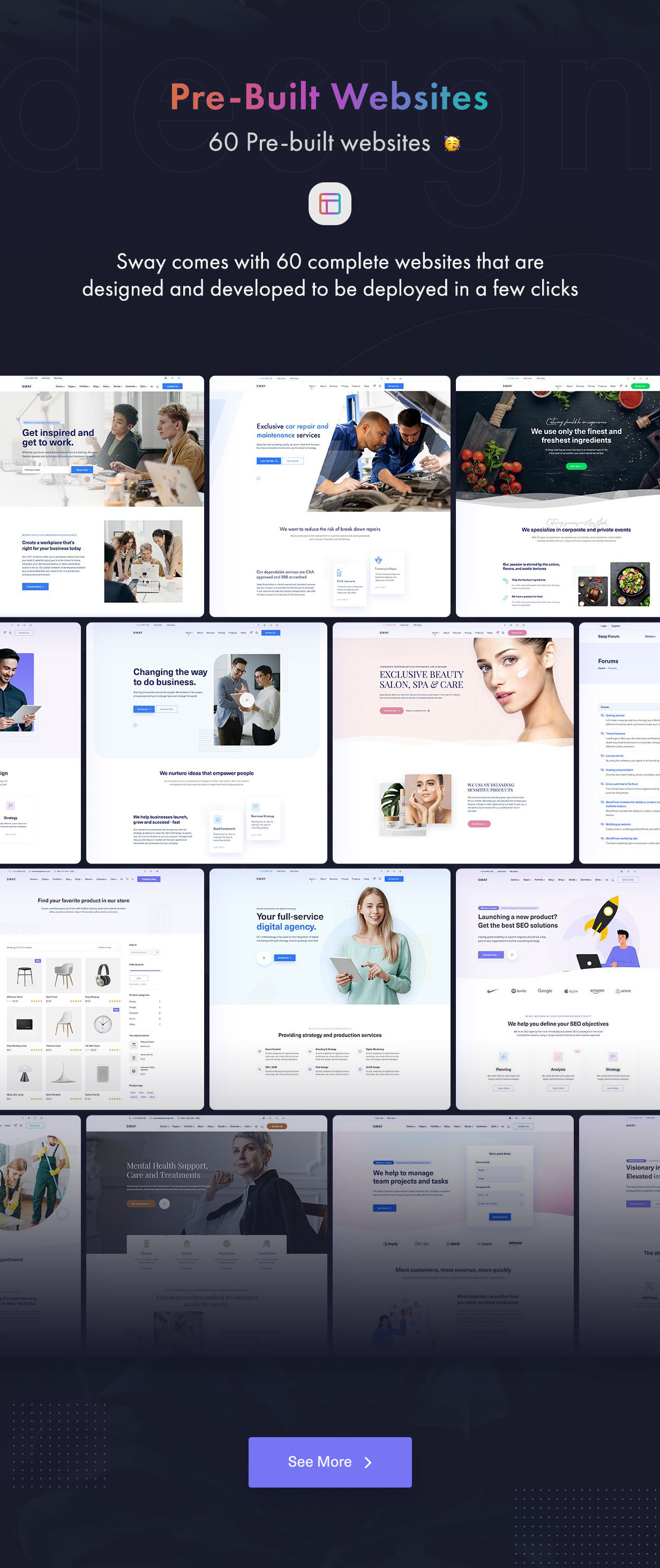 Sway - Multi-Purpose WordPress Theme - 7