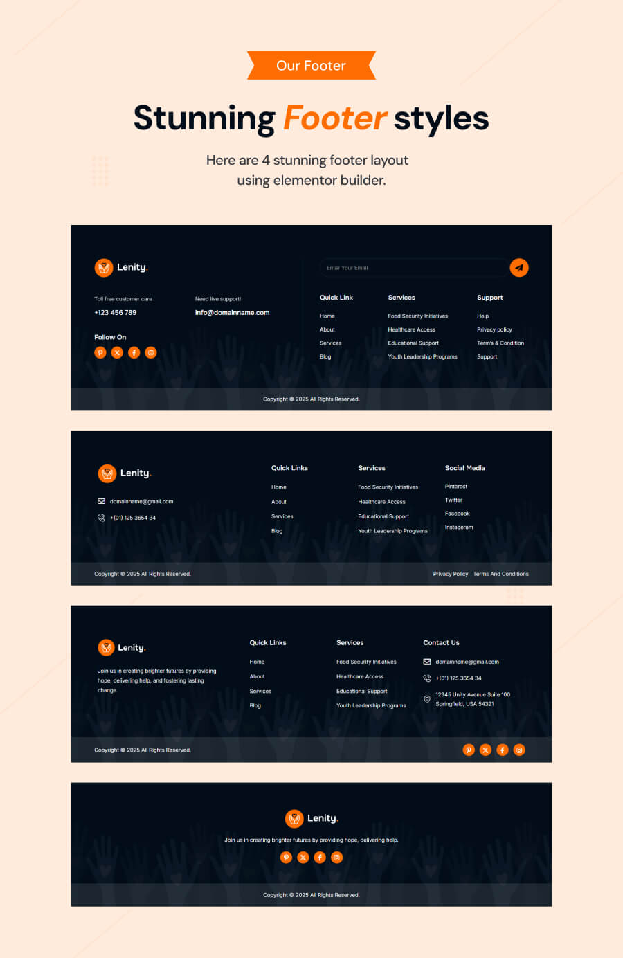 Lenity - Charity & Donation WordPress Theme - 8