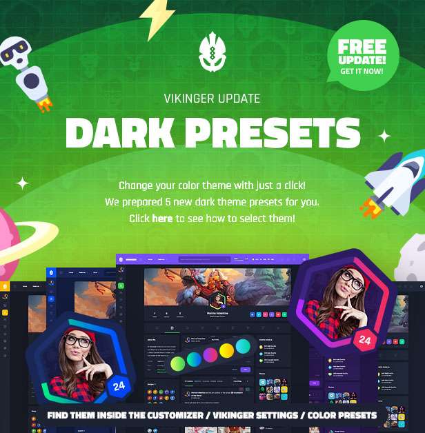 Vikinger - BuddyPress and GamiPress Social Community - WordPress Theme - 18