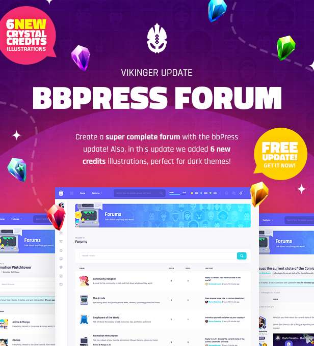 Vikinger - BuddyPress and GamiPress Social Community - WordPress Theme - 17