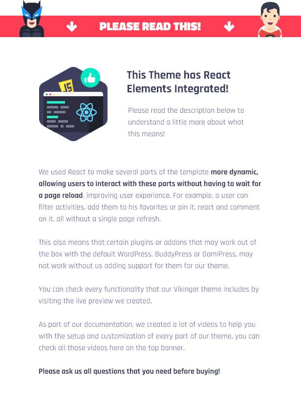 Vikinger - BuddyPress and GamiPress Social Community - WordPress Theme - 19