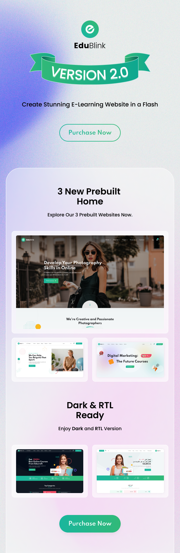 EduBlink - Education WordPress Theme