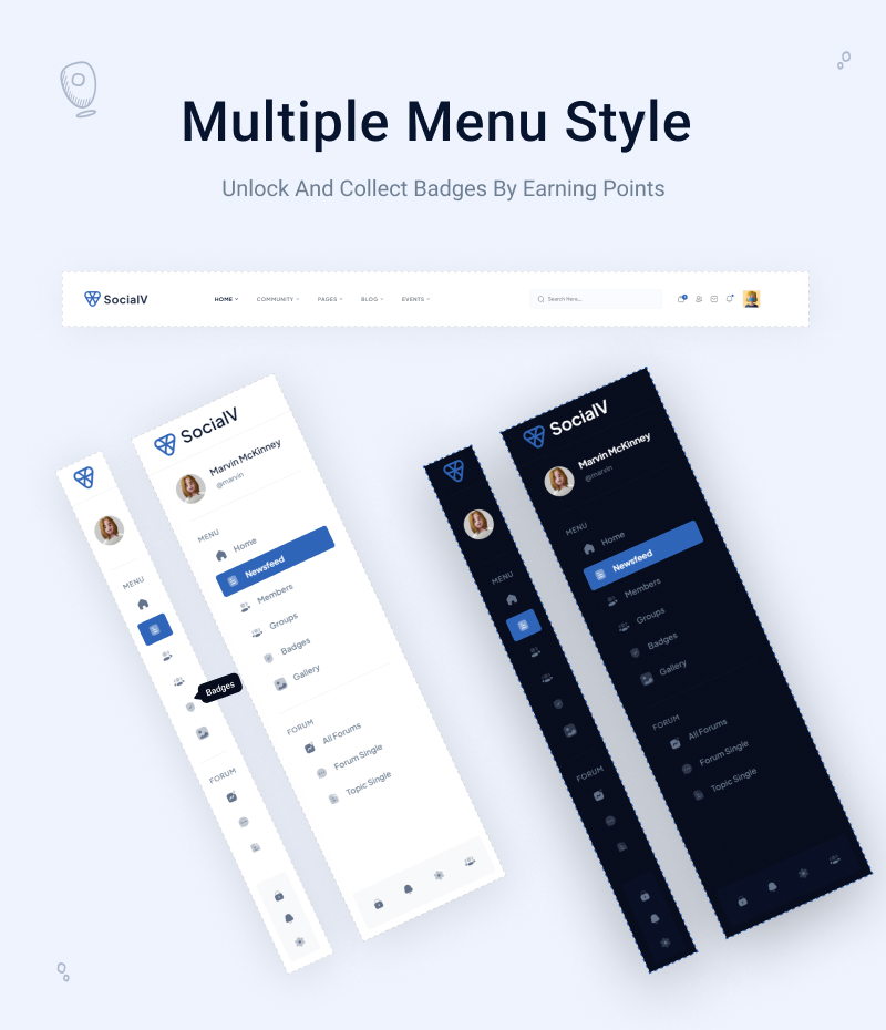 Social Network Community BuddyPress Theme | SocialV | Iqonic Design