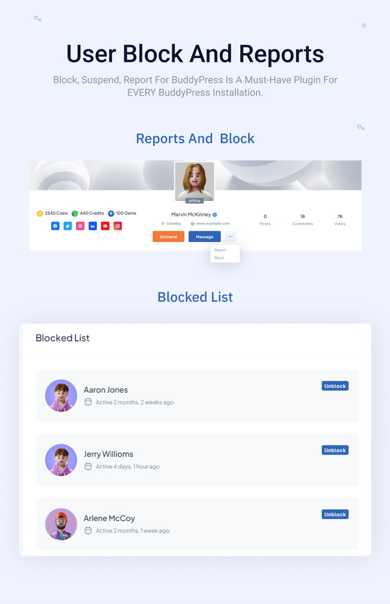Social Network Community BuddyPress Theme | SocialV | Iqonic Design