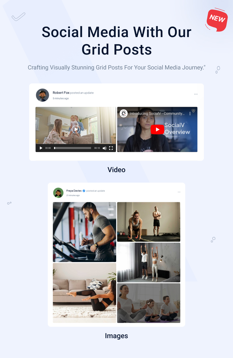 Social Network Community BuddyPress Theme | SocialV | Iqonic Design