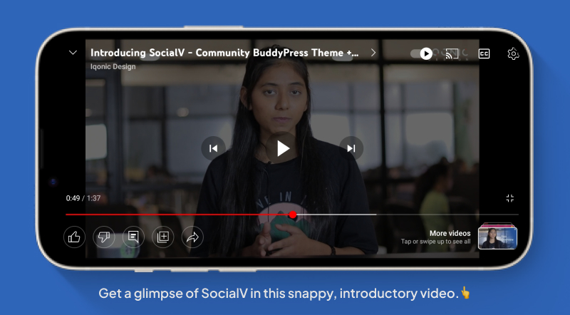 Social Network Community BuddyPress Theme | SocialV | Iqonic Design